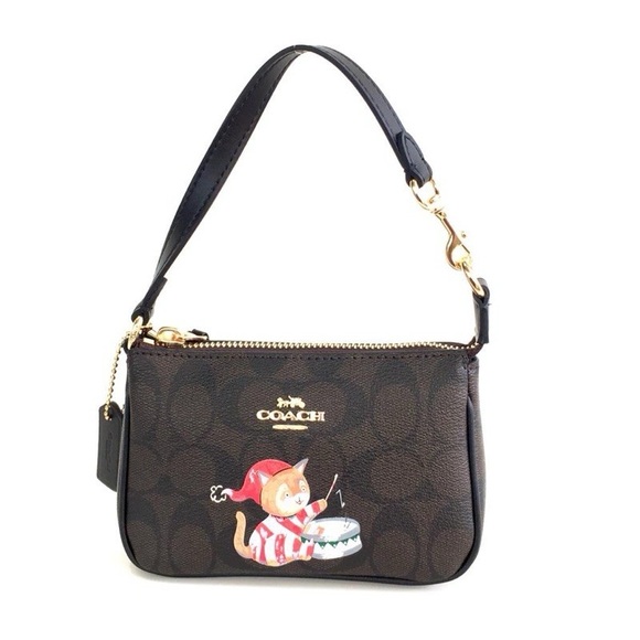 Coach Nolita 15 In Signature Canvas with Cat - Picture 13 of 13